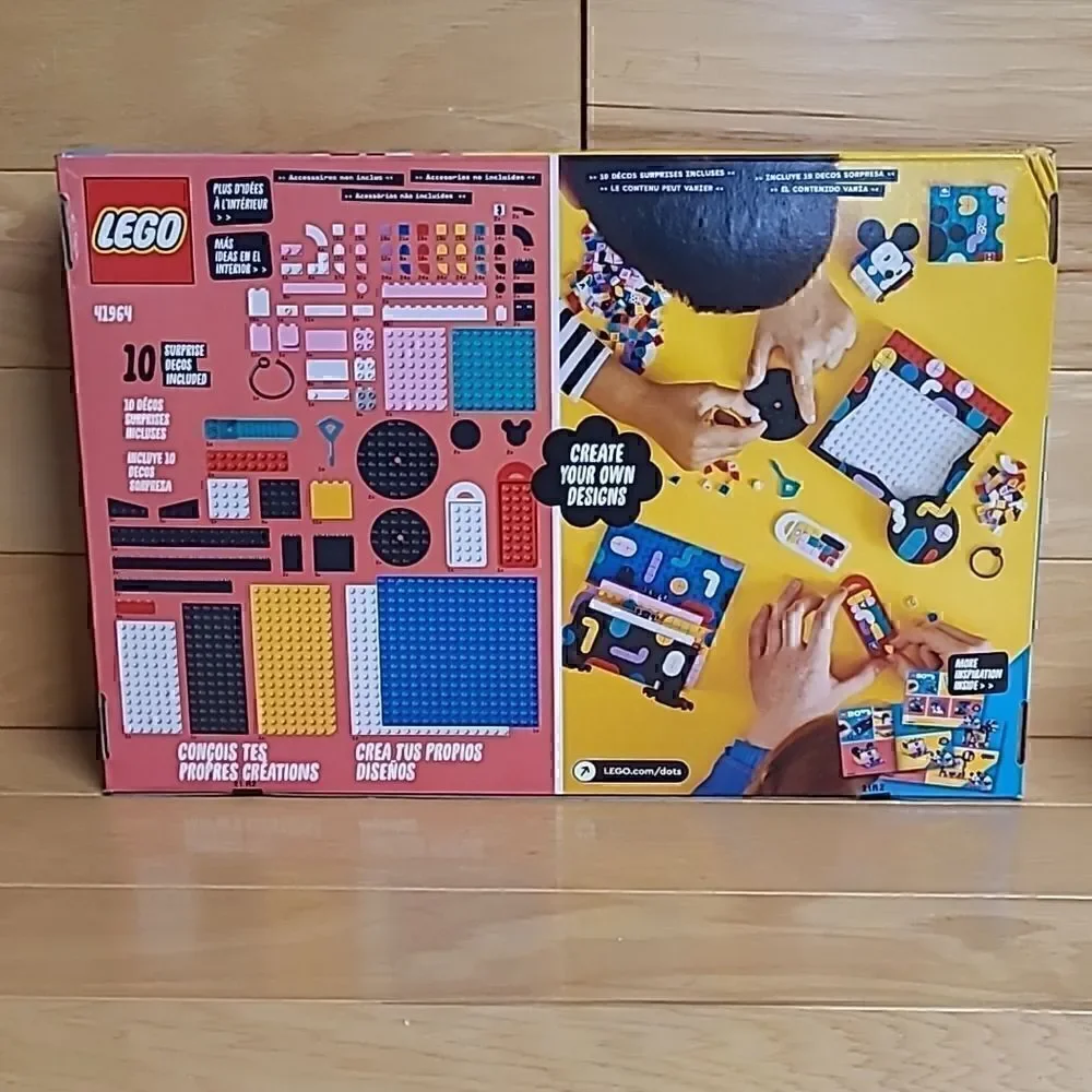 Lego Dots 41964 Mickey Minnie Mouse Disney Back to School Project Box NEW